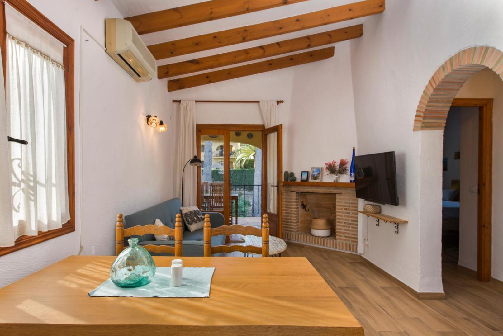 Apartamento En Moraira Con Piscina Ngoại thất bức ảnh